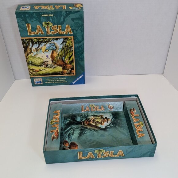 La Isla Board Game Ravensburger Alea Stefan Feld Island of Mystery 2014 Complete - Picture 6 of 11